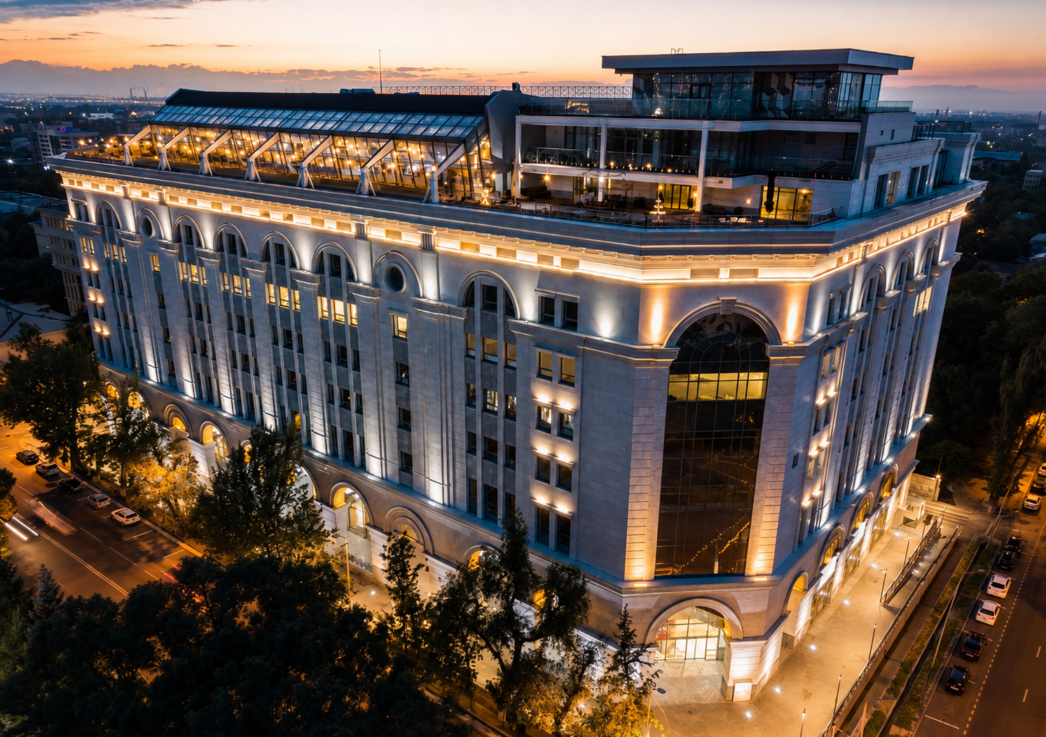 Деловой центр «Kaisar Plaza» — объект Hydrosta Kazakhstan