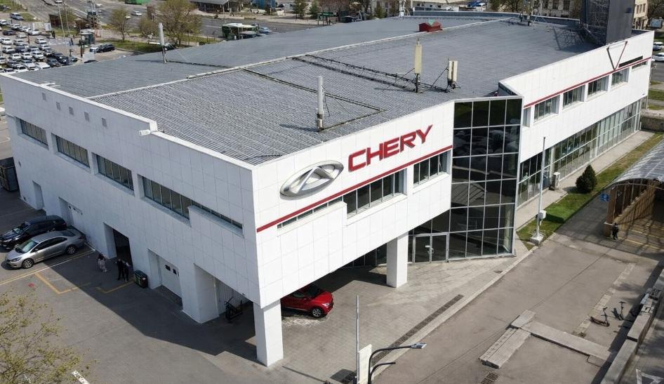 Дилерский центр Chery — объект Hydrosta Kazakhstan